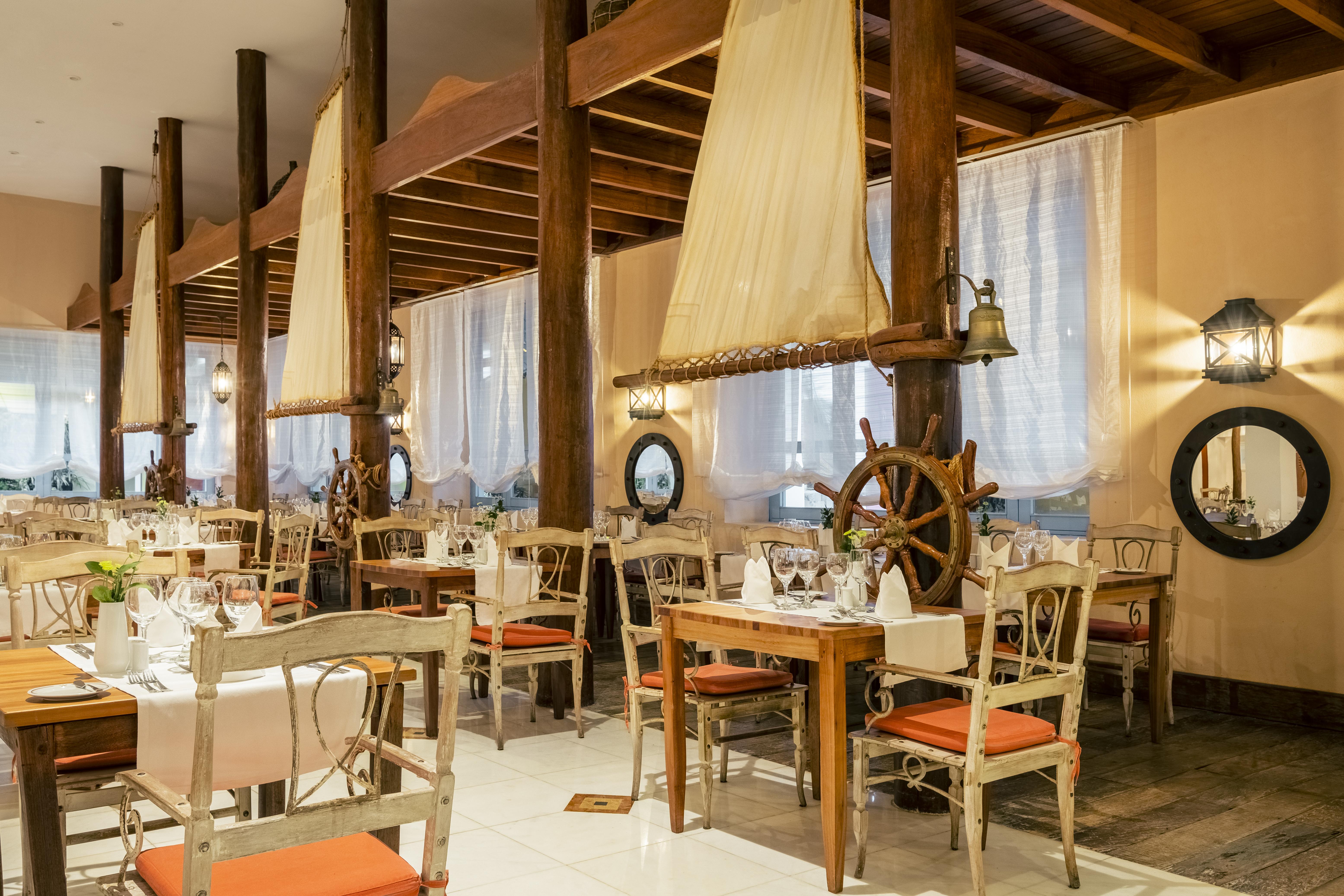 ホテル Iberostar Waves Bahia プライア・ド・フォルテ エクステリア 写真 Restaurant